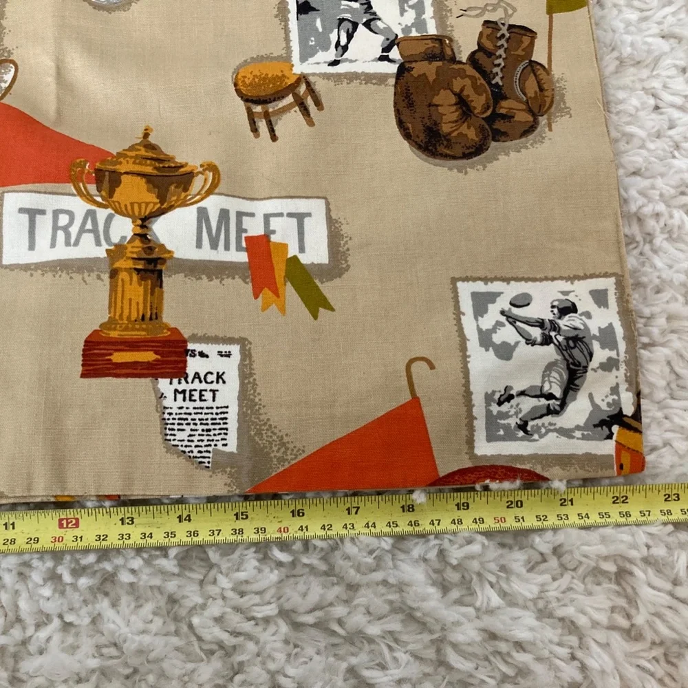 Vintage Sports themed pillow cover case